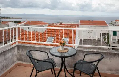 Balkon ili terasa u objektu Katja Apartments