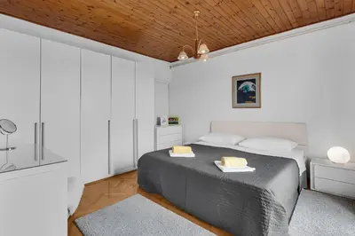 Krevet ili kreveti u jedinici u objektu Katja Apartments