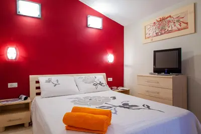 Krevet ili kreveti u jedinici u objektu Apartments Toni