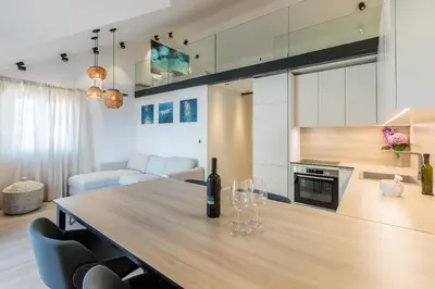 Kuhinja ili čajna kuhinja u objektu MAR Luxury Apartment