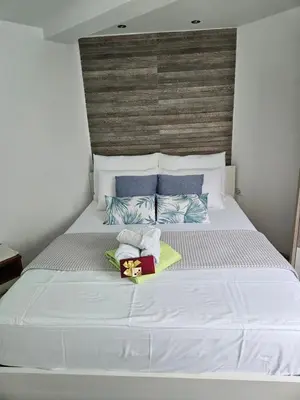 Krevet ili kreveti u jedinici u objektu Vila Santa Maria Hvar with jacuzzi