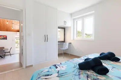 Krevet ili kreveti u jedinici u objektu White Stone House