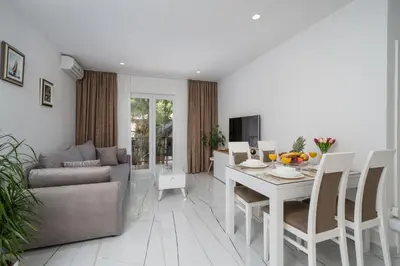 TV i/ili zabavni centar u objektu Apartmani Marivo