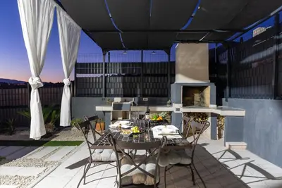 Balkon ili terasa u objektu Villa Fortuna
