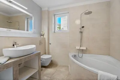 Kupaonica u objektu Villa Fortuna