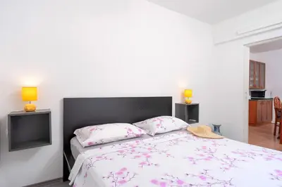 Krevet ili kreveti u jedinici u objektu Apartment Filip - ZF Hvar