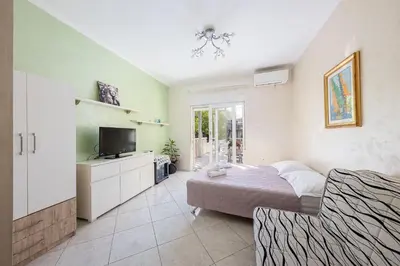 Krevet ili kreveti u jedinici u objektu Apartmani Jakov I