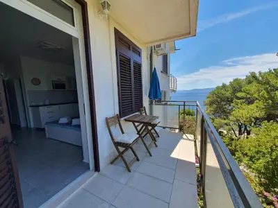 Balkon ili terasa u objektu Villa Adagio Apartments