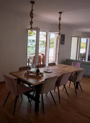 Tlocrt objekta Vila Casa di mare Jelsa, otok Hvar
