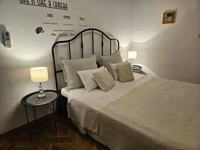 Krevet ili kreveti u jedinici u objektu Gorana studio apartment