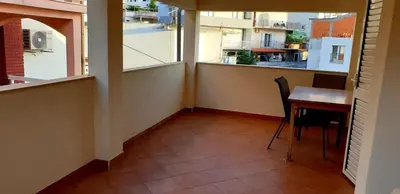 Balkon ili terasa u objektu Red Sunset