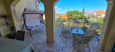 Balkon ili terasa u objektu Apartmani FANI