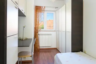 Krevet ili kreveti u jedinici u objektu Apartments by the sea Supetar, Brac - 20134