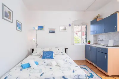 Krevet ili kreveti u jedinici u objektu Apartman studio Stari Grad 2