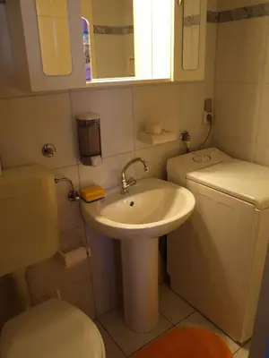 Kupaonica u objektu Apartments Etica