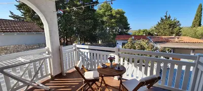 Balkon ili terasa u objektu Apartment Close to the beach