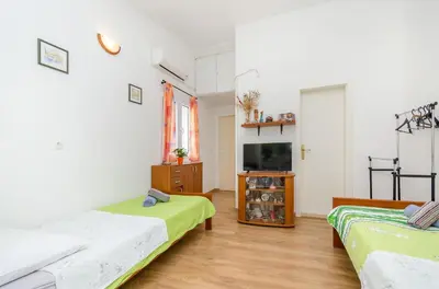 Krevet ili kreveti u jedinici u objektu Apartment Close to the beach