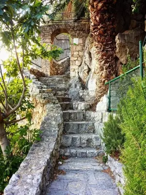 Tlocrt objekta Central Apartment Boho Omis River and Sandy Beach