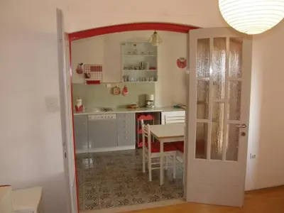 Kupaonica u objektu Apartment in Bol with sea view, balcony, air conditioning, WiFi 3416-1