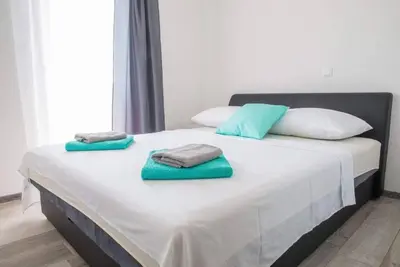 Krevet ili kreveti u jedinici u objektu Villa Marija with private heated pool