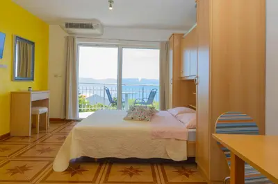 Krevet ili kreveti u jedinici u objektu Apartments Dream view