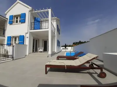 Balkon ili terasa u objektu Island Brac - Villa Vita