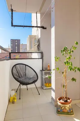 Balkon ili terasa u objektu Bounty Apartment