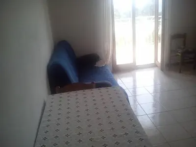 Krevet ili kreveti u jedinici u objektu Apartment in Hvar town with sea view, balcony, air conditioning, WiFi 3615-1