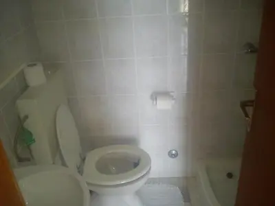 Kupaonica u objektu Apartment in Hvar town with sea view, balcony, air conditioning, WiFi 3615-1