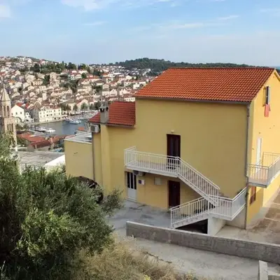 Apartment in Hvar town with sea view
