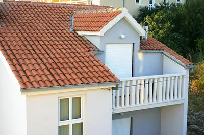 Balkon ili terasa u objektu Apartment in Duce with sea view, terrace, air conditioning, WiFi 3423-2