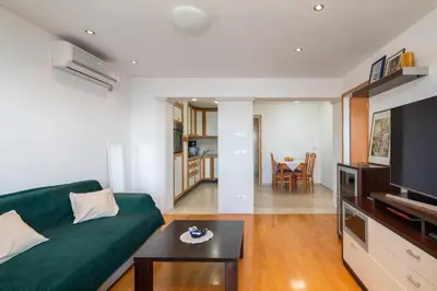 TV i/ili zabavni centar u objektu Sunny Vista Apartment
