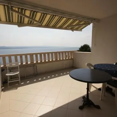 Apartment in Brela with sea view