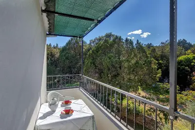 Balkon ili terasa u objektu Apartment and Rooms Nikola