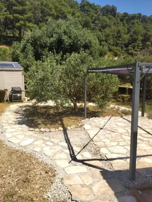 Tlocrt objekta Secluded getaway tiny home - Skozanje bay, island Hvar