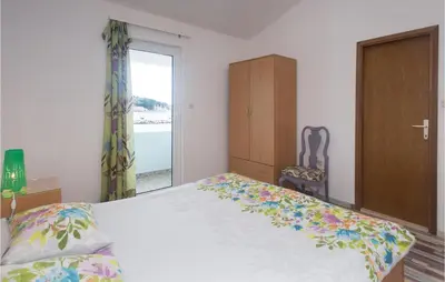 Krevet ili kreveti u jedinici u objektu Nice Apartment In Suhi Potok, Jesenice With Wifi