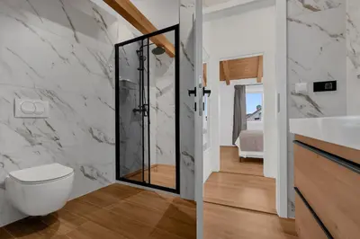 Kupaonica u objektu Apartment Vise - Old Town Center, Stone Terrace
