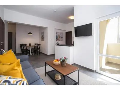 TV i/ili zabavni centar u objektu Olive Tree Apartments