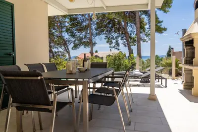 Balkon ili terasa u objektu Villa Nina