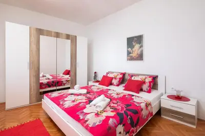Krevet ili kreveti u jedinici u objektu Sky Way Apartments