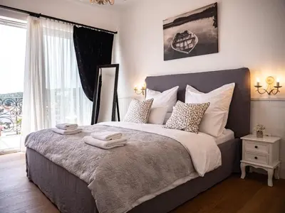 Tlocrt objekta Elegant Hvar town villa with pool