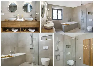 Kupaonica u objektu Villa Luxury Dream, Indoor Heated Pool, 7 persons, Sea Views, Omiš