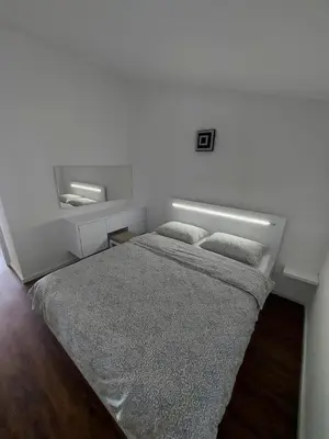 Krevet ili kreveti u jedinici u objektu Apartment in Lokva Rogoznica with sea view, terrace, air conditioning, WiFi 5118-2
