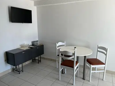 TV i/ili zabavni centar u objektu Apartments Leut