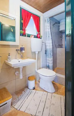 Kupaonica u objektu Holiday home Oaza
