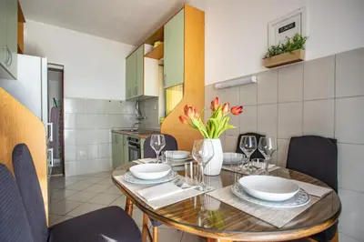 Tlocrt objekta Summer Omiš apartment