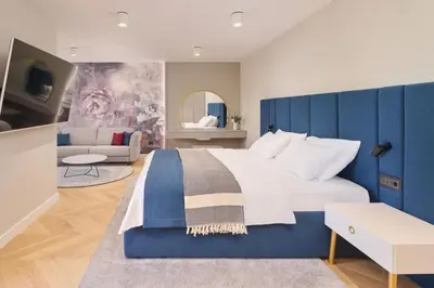 TV i/ili zabavni centar u objektu Villa Mirabel
