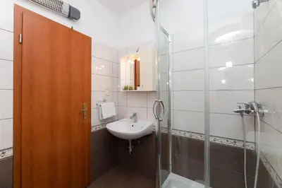 Kupaonica u objektu BENTO apartment - best VIEW on town and sea