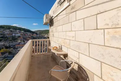 Balkon ili terasa u objektu BENTO apartment - best VIEW on town and sea