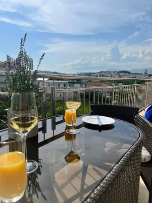 Balkon ili terasa u objektu Apartment Los Anđeles